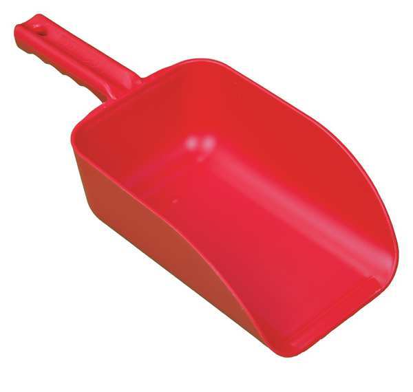 Large Hand Scoop, Red, 15 x 6-1/2 In