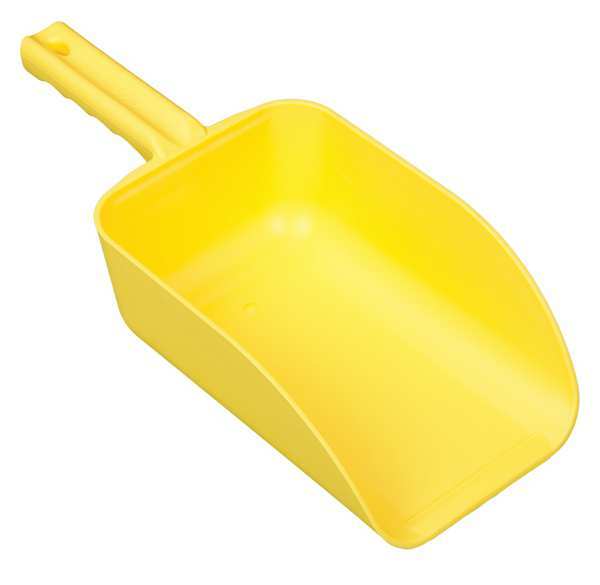 Large Hand Scoop, Yellow, 15 x 6-1/2 In