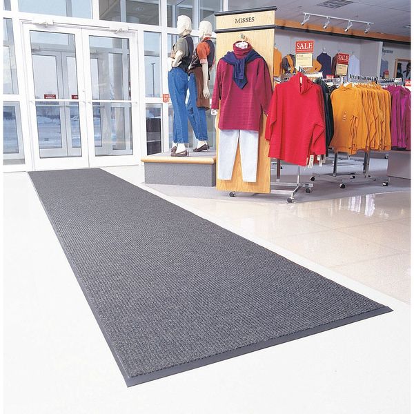 Entrance Mat, Charcoal, 4 ft. W x 6 ft. L