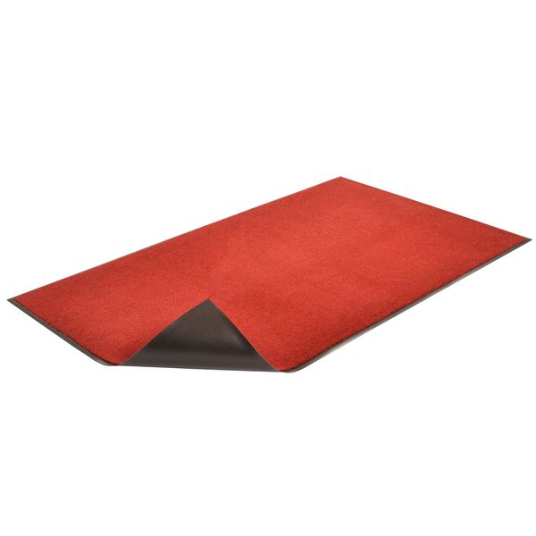 Entrance Mat, Red/Black, 4 ft. W x 6 ft. L