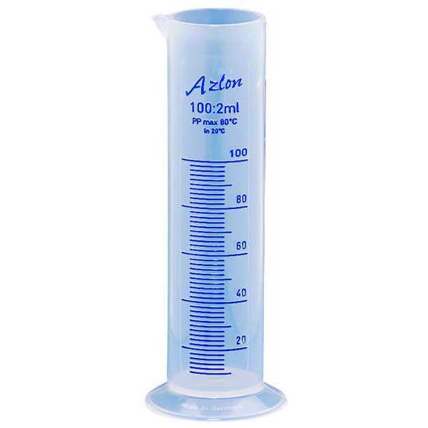 Graduated Cylinder, 500mL, Polypropylene