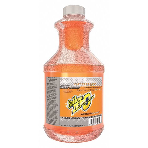 Sugar Free Sports Drink Mix Liquid Concentrate 64 oz., Orange