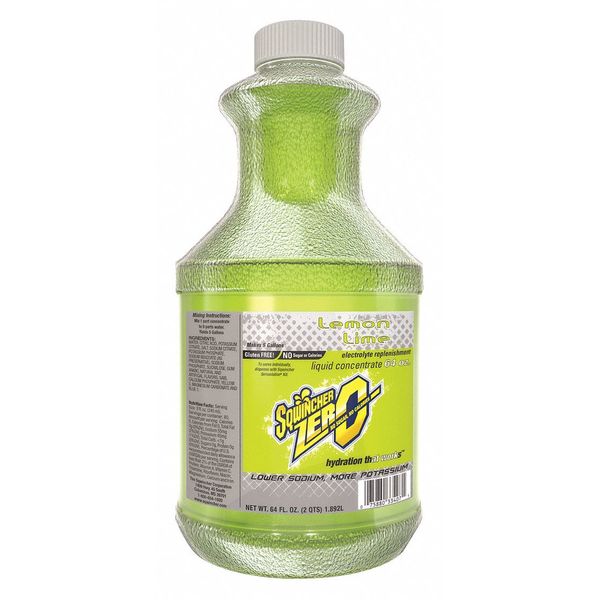 Sugar Free Sports Drink Mix Liquid Concentrate 64 oz., Lemon-Lime