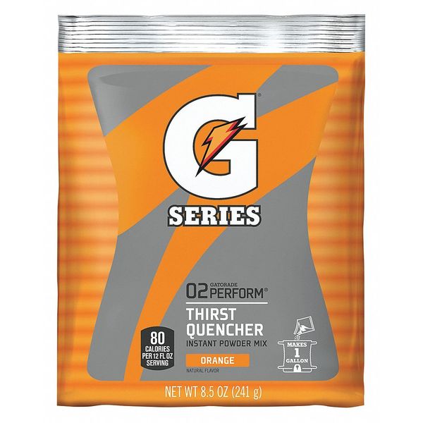 Sports Drink Mix Powder 8.5 oz., Orange