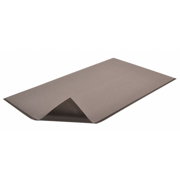 Entrance Mat, Gray, 3 ft. W x 6 ft. L