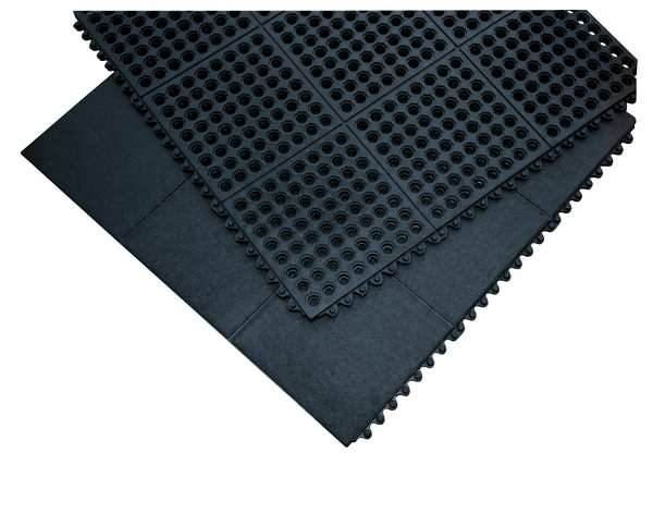 Ramp Edge Nitrile Rubber 3 ft 3 in 3 in 5/8 in