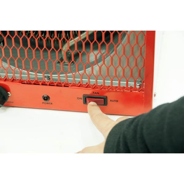 Portable Electric Jobsite & Garage Heater, 5600W/4200W, 208/240V AC