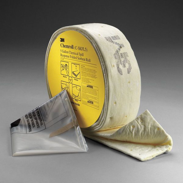 Spill Kit, Chem/Hazmat, Yellow