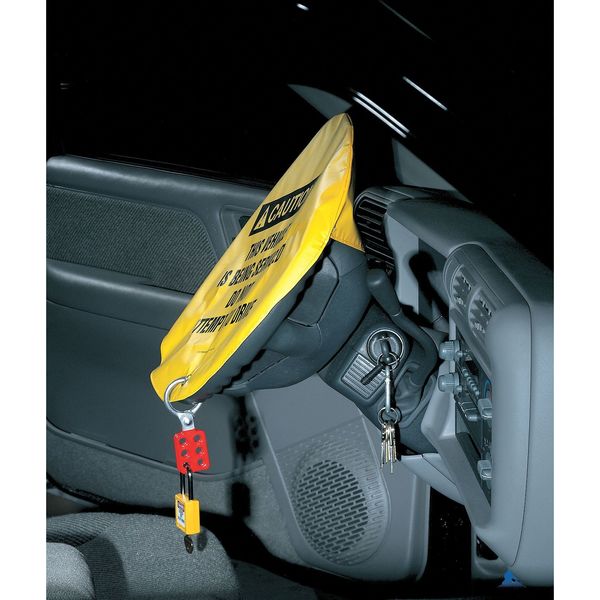 Danger Sign, 20 in H, 20 in W, Vinyl, English, KDD726