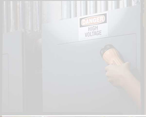 Danger Label, Electrical Hazard, PK8, 21000LS