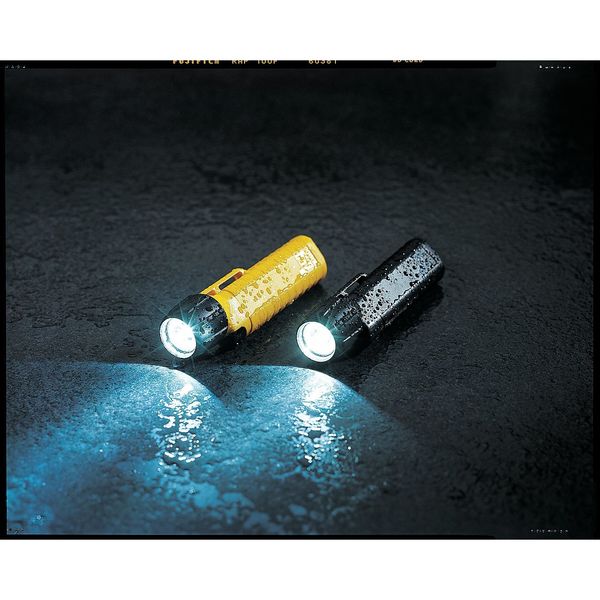 Yellow No Led Industrial Handheld Flashlight, 77 lm