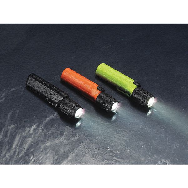 Yellow No Led Industrial Handheld Flashlight, 77 lm