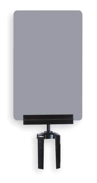 Acrylic Sign, Gray, Please Wait Here