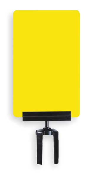 Acrylic Sign, Yellow, Line Forms Here