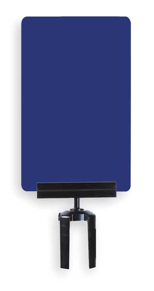 Acrylic Sign, Blue, Please Wait Here