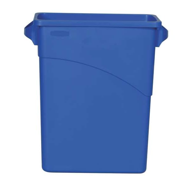 16 gal, 23 gal Dome Trash Can Lid, 11 1/4 in W/Dia, Gray, Polypropylene, 0 Openings