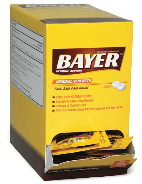 Bayer(R) Aspirin, Tablet, 325mg, PK200