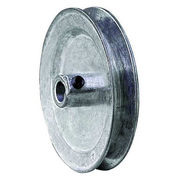 5/8 in Fixed Bore 1 Groove Standard V-Belt Pulley 4 in OD
