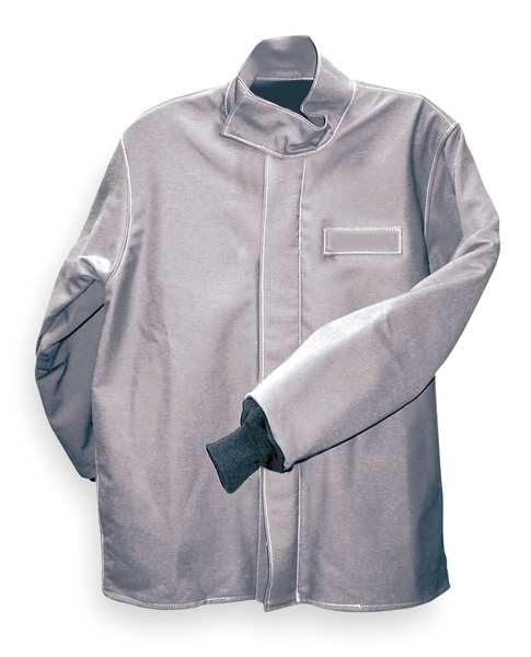 Flame-Resistant Jacket, Gray, 3XL
