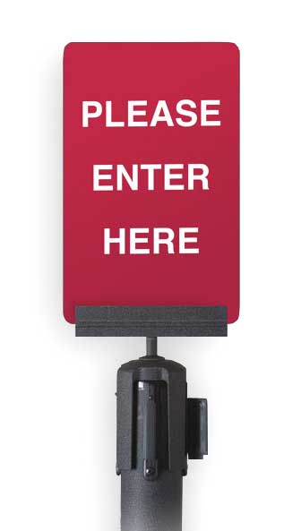 Acrylic Sign, Red