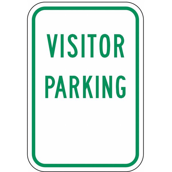 Visitor Parking Parking Sign, 18