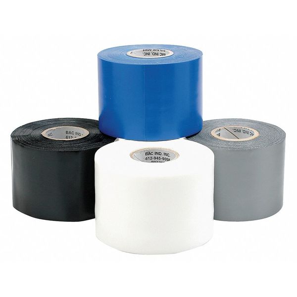 Tarp Tape, 3 In x 36 yd, 7.5 mil, White