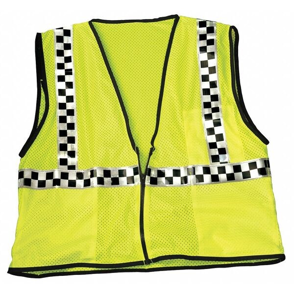 4XL Class 2 High Visibility Vest, Lime