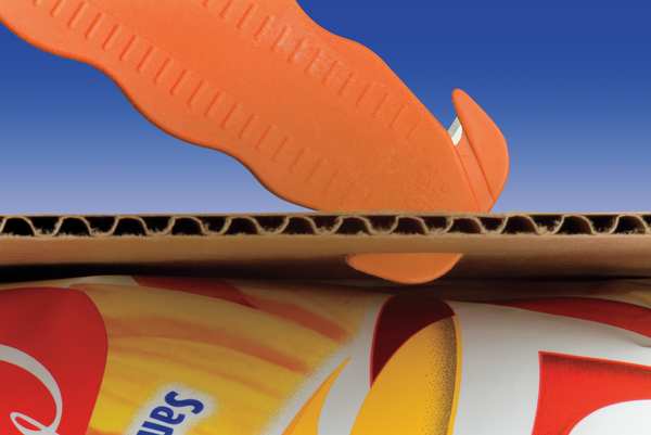 Safety Cutter, Fixed Blade, Safety Recessed, Boxes; Film; Tape