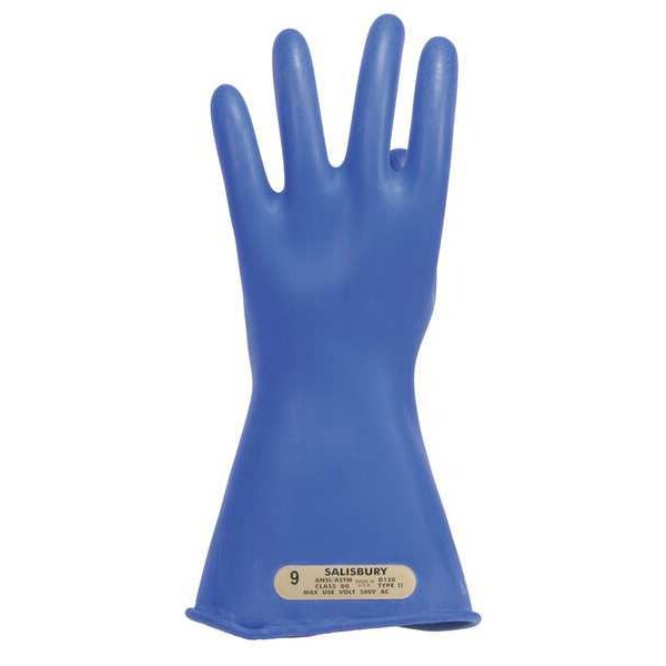 Electrical Gloves, Class 00, Blue, Sz 9, PR