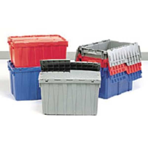 Translucent Attached Lid Container, Plastic