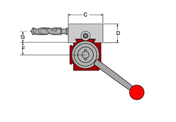 Tool Holder, Morse Taper, Series CA