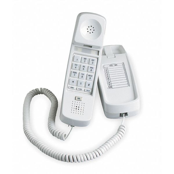 Trimline Phone, White