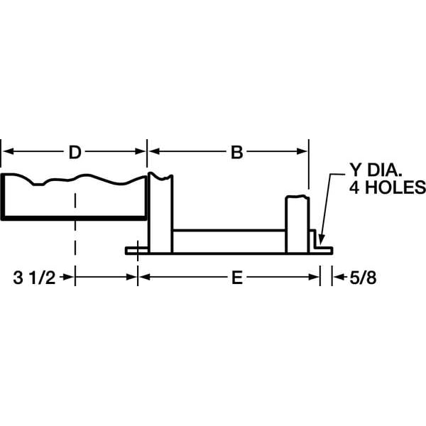 Blower, 36 1/2 In