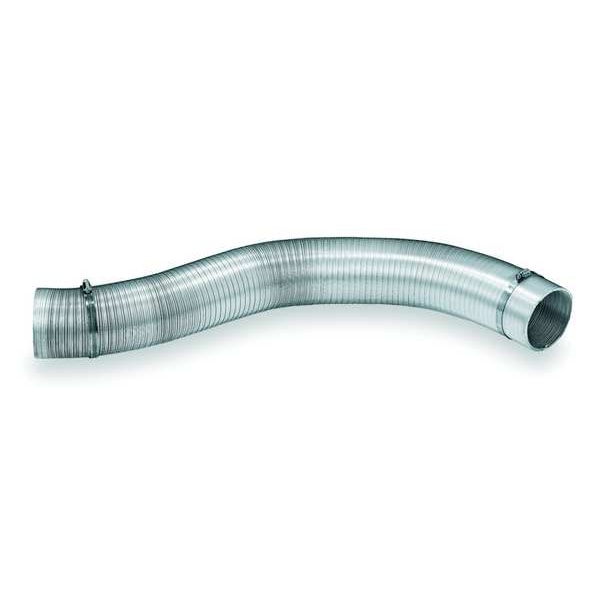 Noninsulated Flexible Duct, 500F, 15 ft. L