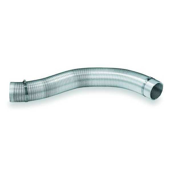 Noninsulated Flexible Duct, 15 ft. L, 500F