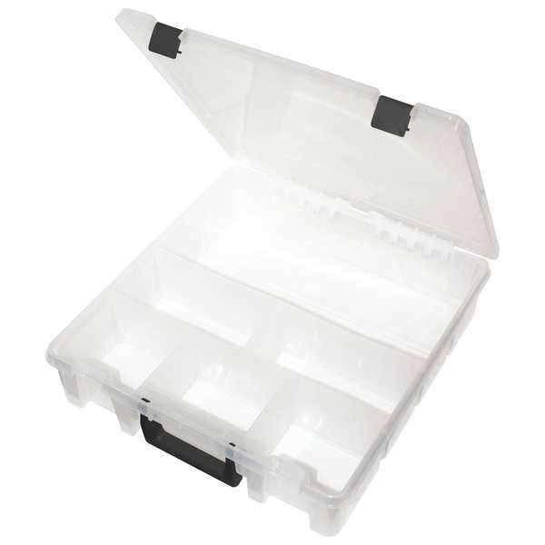 Compartment Box with 6 compartments, Plastic, 3 1/2 in H x 15 in W (Discontinued)