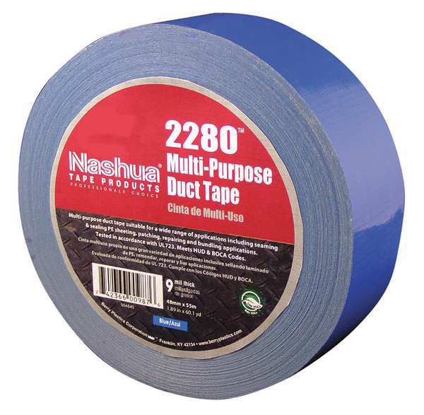 Duct Tape, 48mm x 55m, 9 mil, Blue