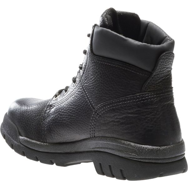 Size 14 Men's 6 in Work Boot Steel Work Boot, Black