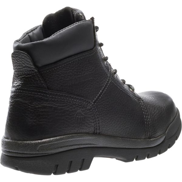 Size 14 Men's 6 in Work Boot Steel Work Boot, Black