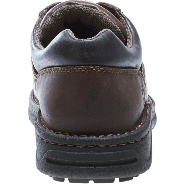 Oxford Shoes, Steel, Mn, 8-1/2M, PR
