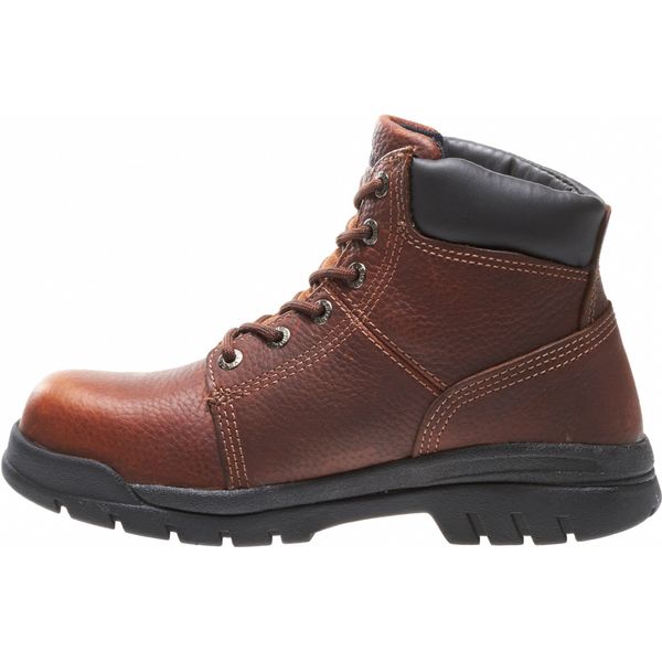 Size 13 Men's 6 in Work Boot Steel Work Boot, Walnut