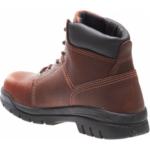 Size 13 Men's 6 in Work Boot Steel Work Boot, Walnut