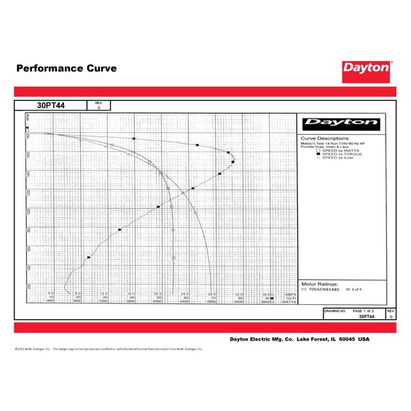 Capacitor-Start/Run General Purpose Motor, 1/2 HP, 115/230V AC Voltage, 56C Frame