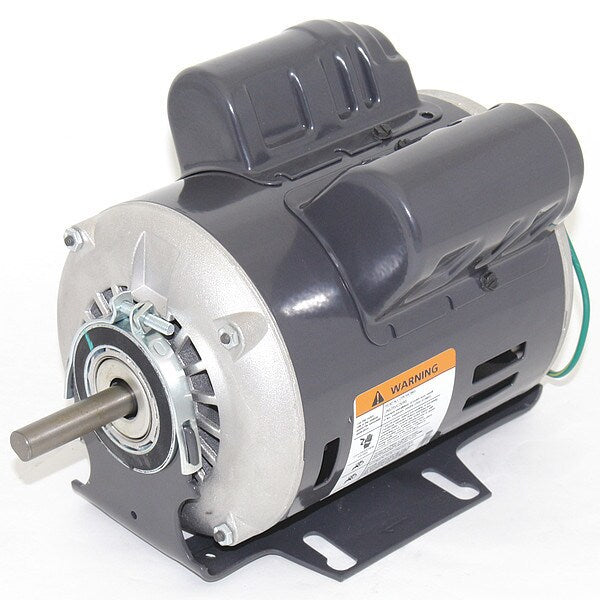Capacitor-Start/Run General Purpose Motor, 1/4 HP, 115/230V AC Voltage, 48Z Frame