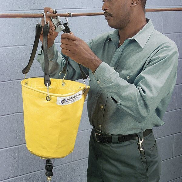 PIG Pipe Leak Diverter, Yellow, 2 lb.