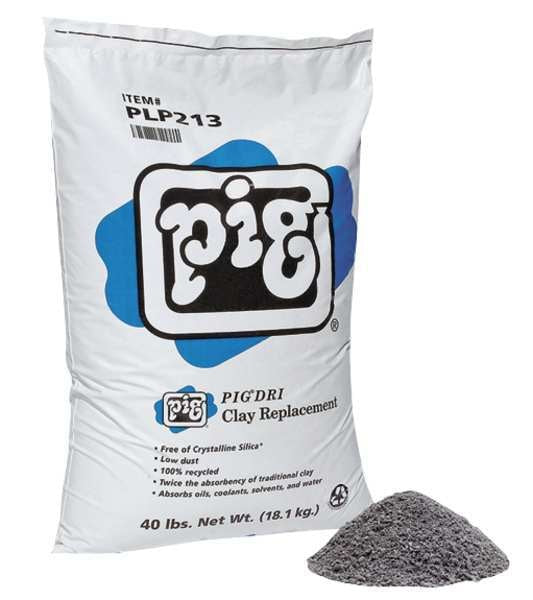 PIG Loose Absorbent, Cellulose, Kaolin