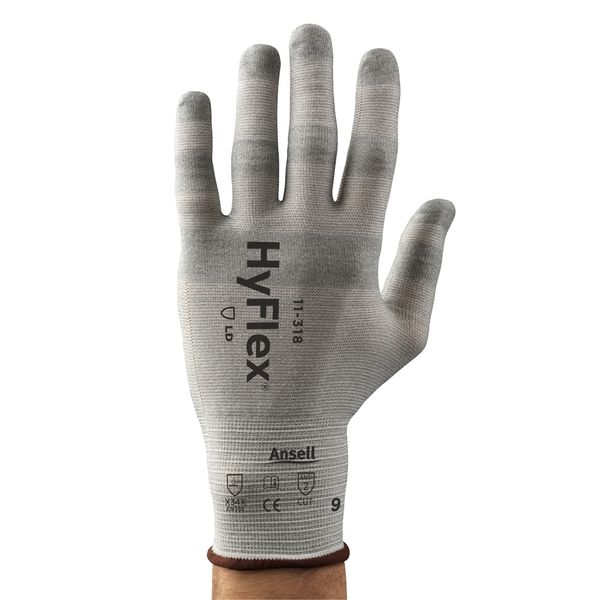 Cut Resistant Gloves, A2 Cut Level, Uncoated, 2XL, 1 PR