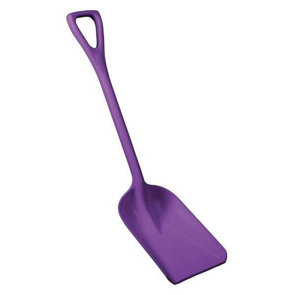 Hygienic Shovel, 38In, 1-Piece, Purple