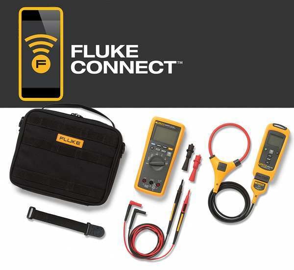 Wireless Clamp Meter Module Kit, LCD, 2,500 A, 10.0 in (254 mm) Jaw Capacity