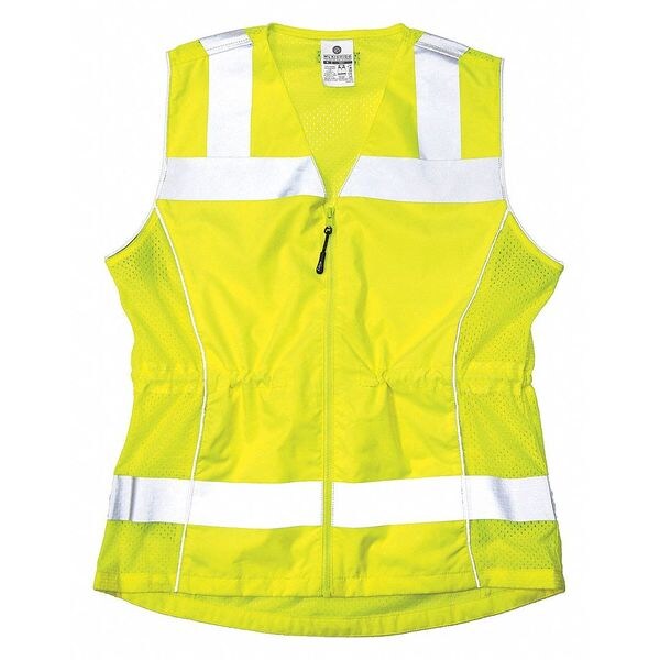 XL Female Safety Vest, Lime